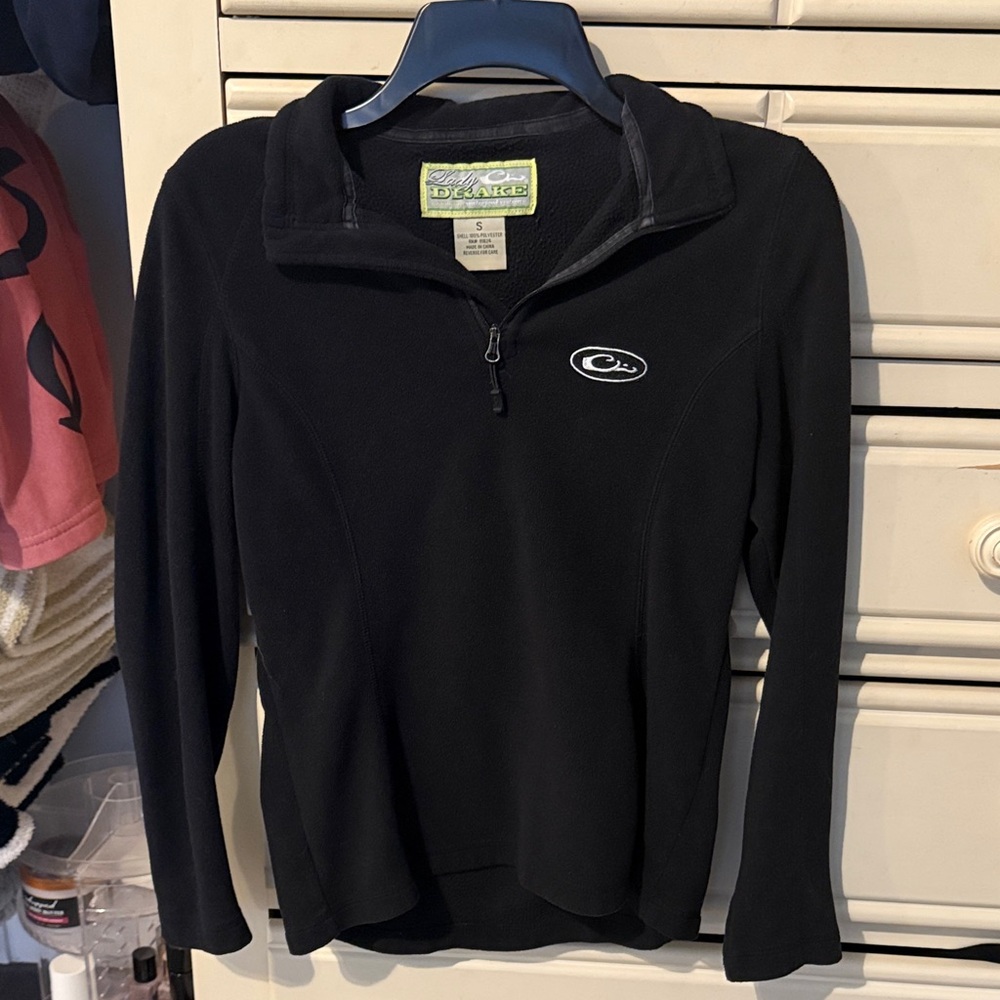 Drake Black Long Sleeve Women's Quarter Zip